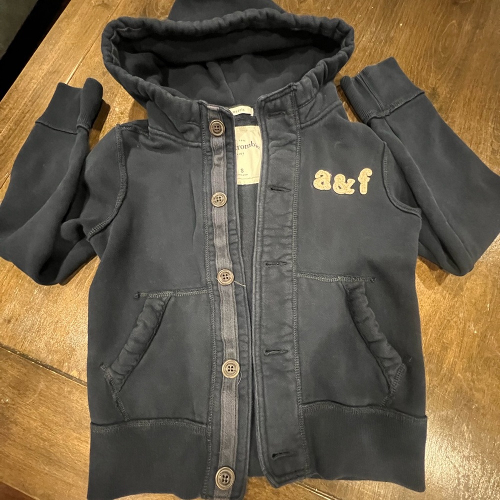 Abercrombie & Fitch Navy Hoodie